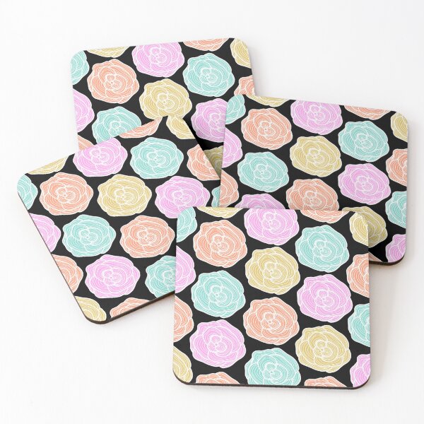 Item preview, Detailed Roses on Black designed and sold by passionatelyem.