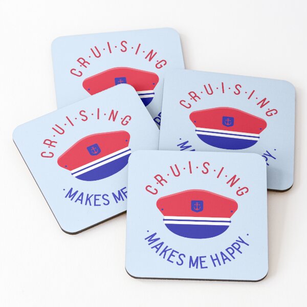 Item preview, Cruising Makes me Happy designed and sold by designlee.