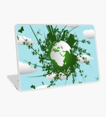 Eco friendly background Laptop Skin