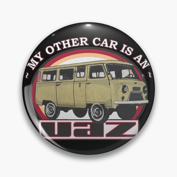 Item preview, My other car is an UAZ 452 V (on black) designed and sold by Groenendijk.