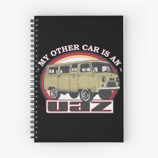Item preview, My other car is an UAZ 452 V (on black) designed and sold by Groenendijk.