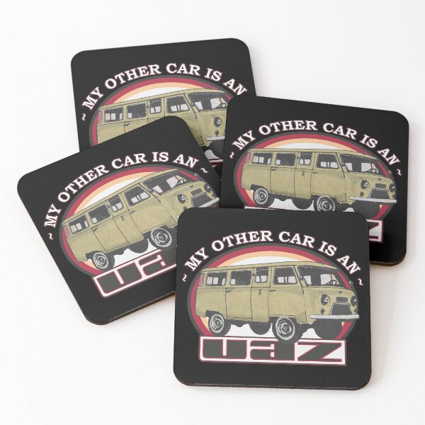 Item preview, My other car is an UAZ 452 V (on black) designed and sold by Groenendijk.