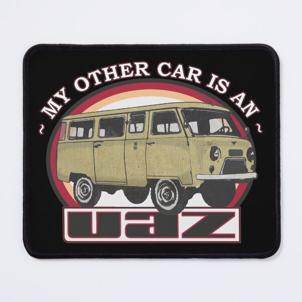 Item preview, My other car is an UAZ 452 V (on black) designed and sold by Groenendijk.