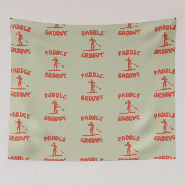 Item preview, Paddle Groovy Retro SUP Paddleboarder designed and sold by Dan66.