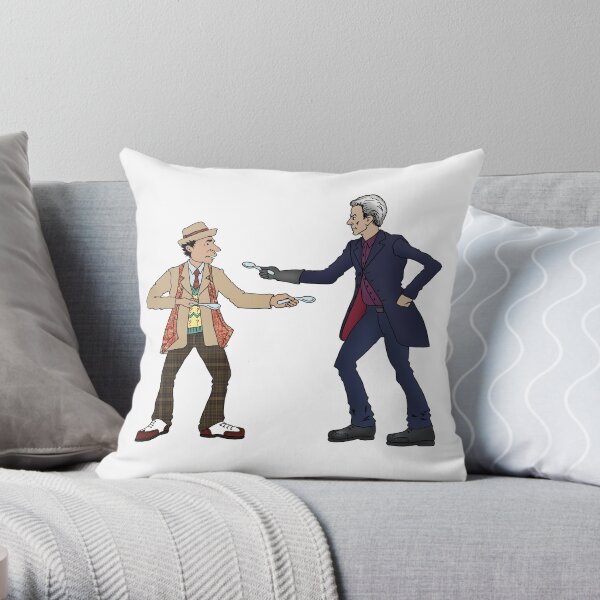 Of Spoons and Scotsmen #3 (Just Characters) Throw Pillow