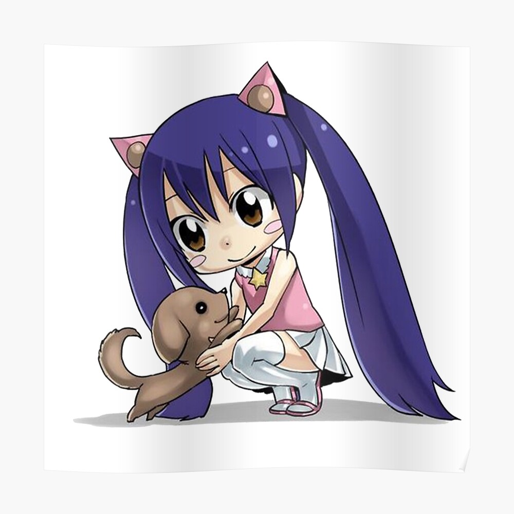 Wendy Chibi Fairy Tail Sticker Von Youngtrendsette Redbubble