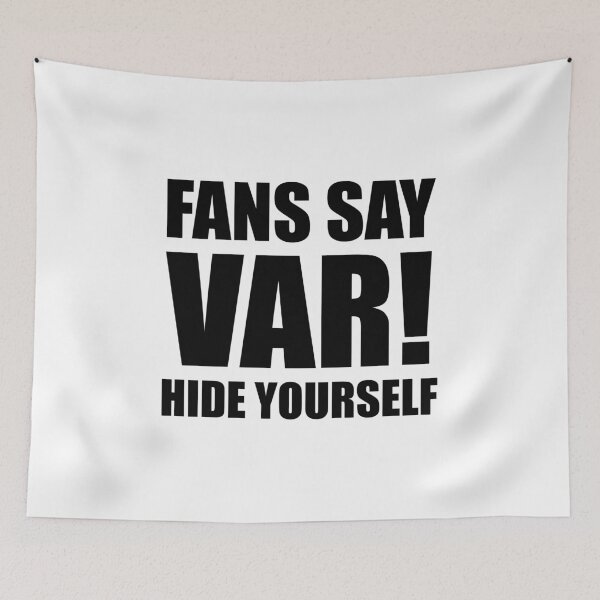 Item preview, 80s Retro Football VAR T Shirt. VAR is having a shocker, time for it to disappear! designed and sold by richtheozzy.