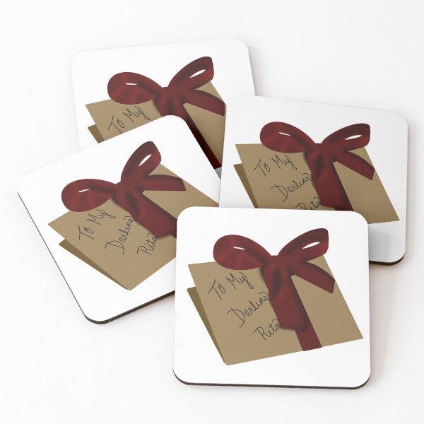 Item preview, My Darling Rita Note Why Women Kill Sticker designed and sold by Nia  Braccidiferro.