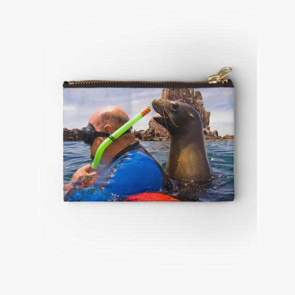 Item preview, Curious California Sea Lion with Carlos designed and sold by Michael S Nolan.