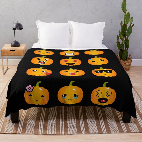 Item preview, Halloween Pumpkins Emotions Boys Girls Kids Cute Halloween designed and sold by dunhamo.