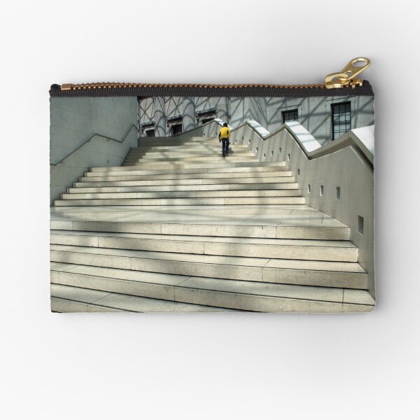 Scale and Steps Zipper Pouch