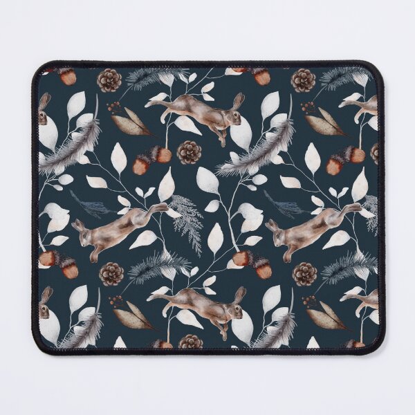 Item preview, Christmas Hare Pattern designed and sold by noTomatoes.