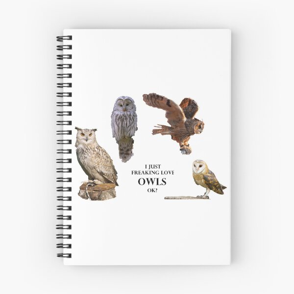 Item preview, I Just Freaking Love Owls Ok designed and sold by autumnchu.