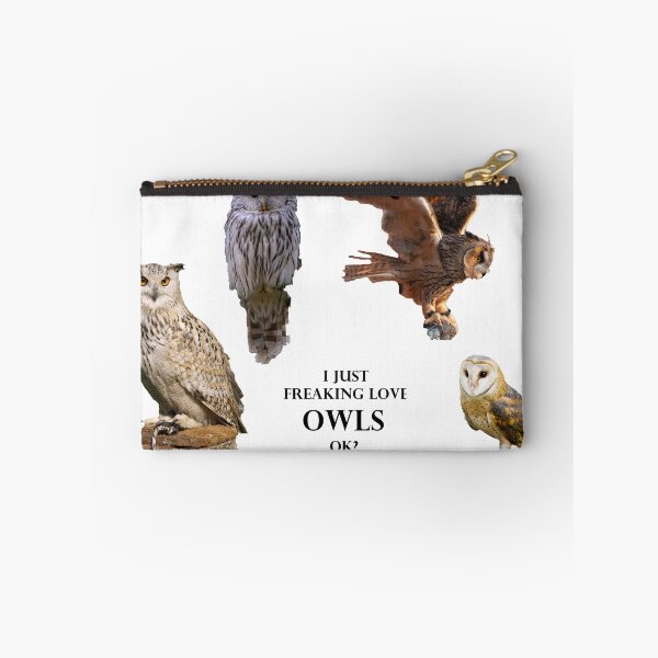 Item preview, I Just Freaking Love Owls Ok designed and sold by autumnchu.