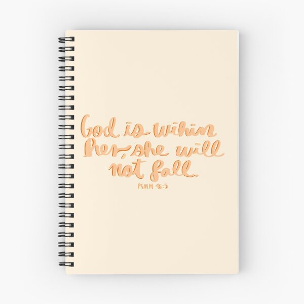 Item preview, God is within her she will not fall, Psalm designed and sold by SabrinaGold.