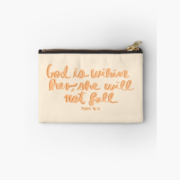 Item preview, God is within her she will not fall, Psalm designed and sold by SabrinaGold.