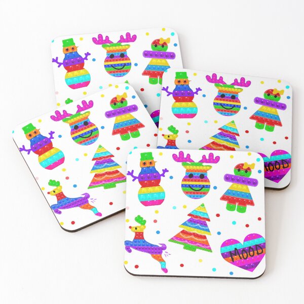 Item preview, Christmas Pop It Fidget Sticker Pack Design  designed and sold by boopsblunt.