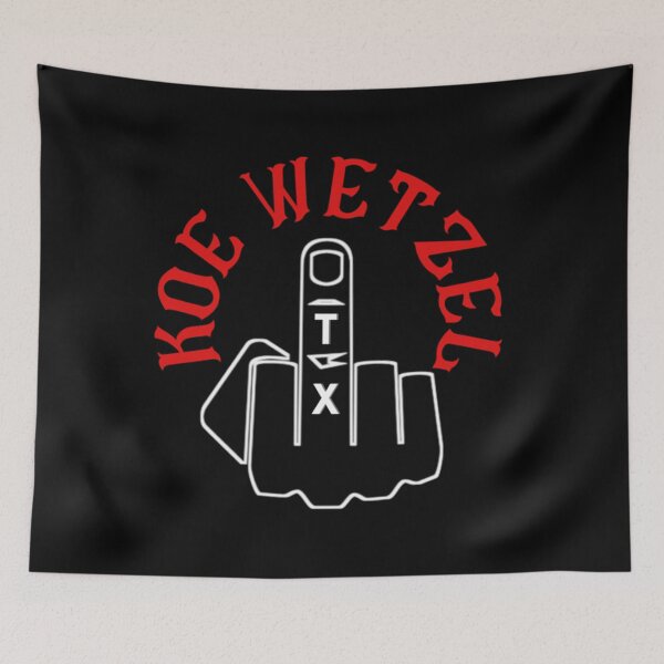 Item preview, Koe Wetzel TX (Middle Finger)   designed and sold by JonathanDavi.