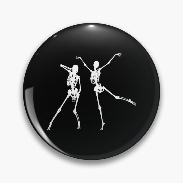 Item preview, Dance Of Death Macabre Skeleton Skull Halloween Gift Idea- Duo Ballet Dancing designed and sold by DKA-2ndBoy.