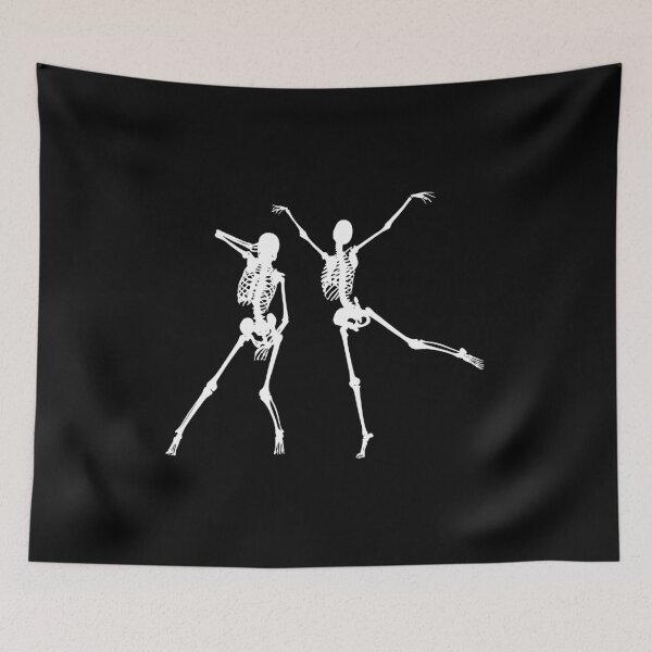 Item preview, Dance Of Death Macabre Skeleton Skull Halloween Gift Idea- Duo Ballet Dancing designed and sold by DKA-2ndBoy.
