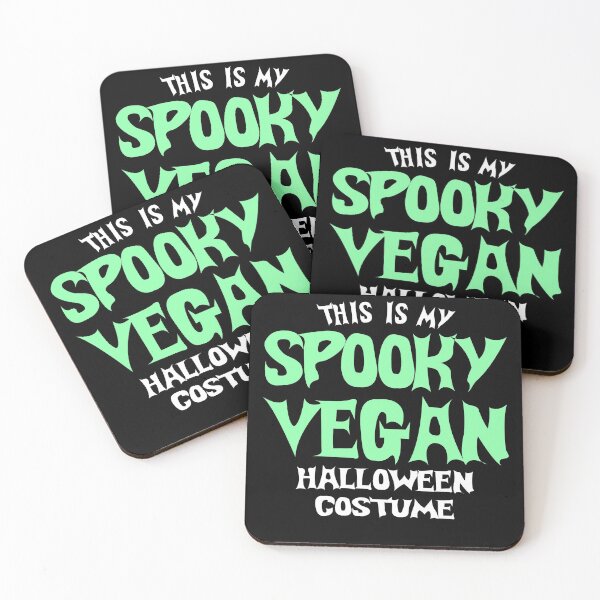 Item preview, This Is My Spooky Vegan Halloween Costume Light Green designed and sold by cashewdays.