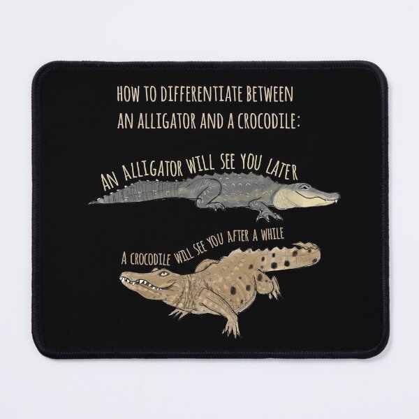 Item preview, Funny Alligator and Crocodile Design designed and sold by Amy Hadden.