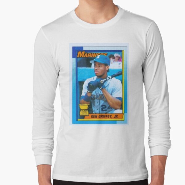 Ken Griffey Jr. ‘Topps’ Seattle Mariners 24 Outfielder All Star Vintage |  Essential T-Shirt