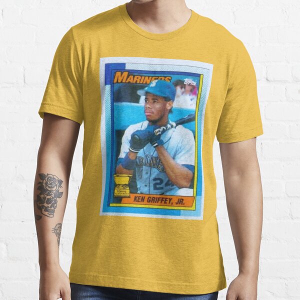 Ken Griffey Jr. ‘Topps’ Seattle Mariners 24 Outfielder All Star Vintage |  Essential T-Shirt