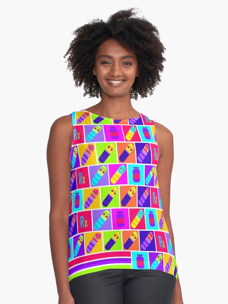 Item preview, Sleeveless Top designed and sold by lunesmeart0212.