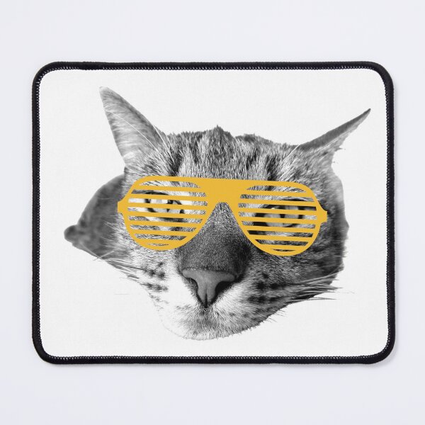 Item preview, Fancy Cat with Glasses designed and sold by Coczzi.