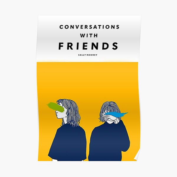 Conversations with Friends Minimal Poster Poster
