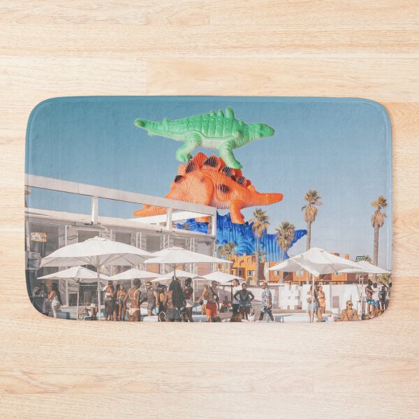 Item preview, Playing dino in pool party designed and sold by ESCAPZ.