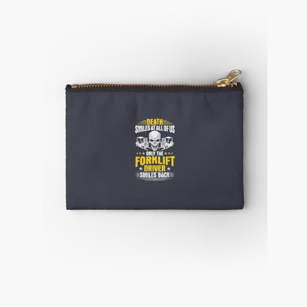 Item preview, Forklift Operator Smiles Driver T-Shirt designed and sold by TateTitle7.