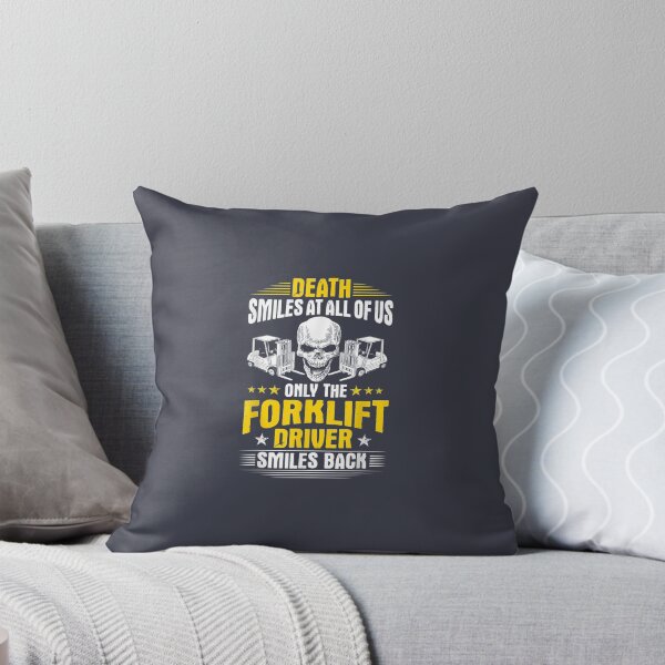 Artikelvorschau, Gabelstaplerfahrer lächelt Fahrer T-Shirt entworfen und verkauft von TateTitle7.
