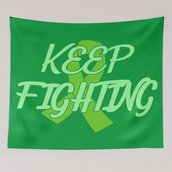Item preview, KEEP FIGHTING lymphoma cancer designed and sold by amathestria.