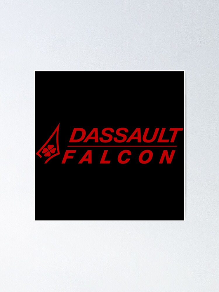 dassault falcon logo red poster for sale by anjgmantep redbubble dassault falcon logo red poster for sale by anjgmantep redbubble