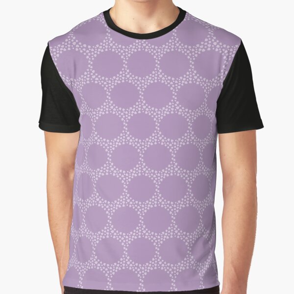 Lavender Dots Graphic T-Shirt