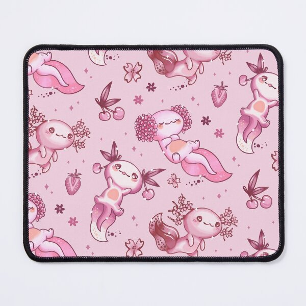 Item preview, Cute Kawaii Axolotl Pattern designed and sold by spezoinks.