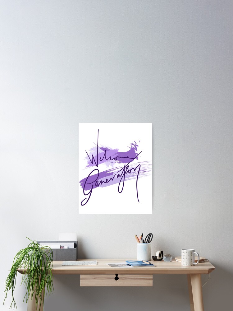 Thumbnail 2 of 3, Poster, Welcome Generation designed and sold by Swags.