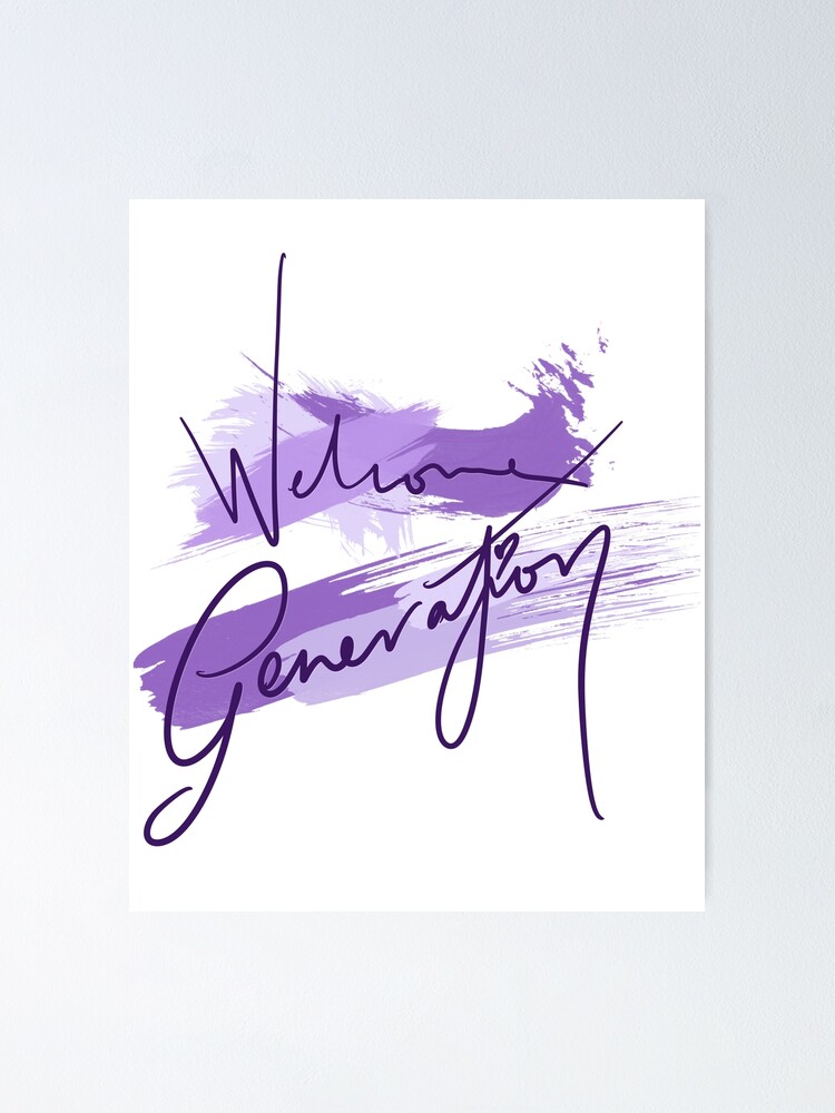 Thumbnail 1 of 3, Poster, Welcome Generation designed and sold by Swags.