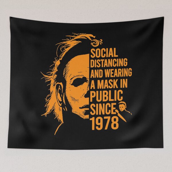 Item preview, Social Distancing And Wearing A Mask In Public Since 1978 designed and sold by dunhamo.