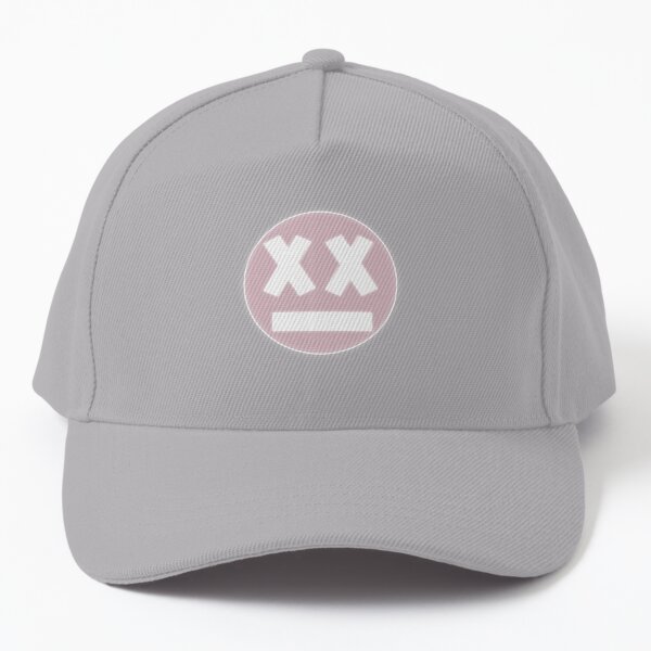 Glow Pink Game Over Face Grafik Baseball Cap