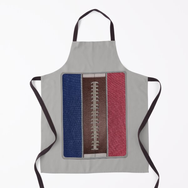 Item preview, Football Blue, Red, and Gray Team Spirit Patch designed and sold by Michele Engling.