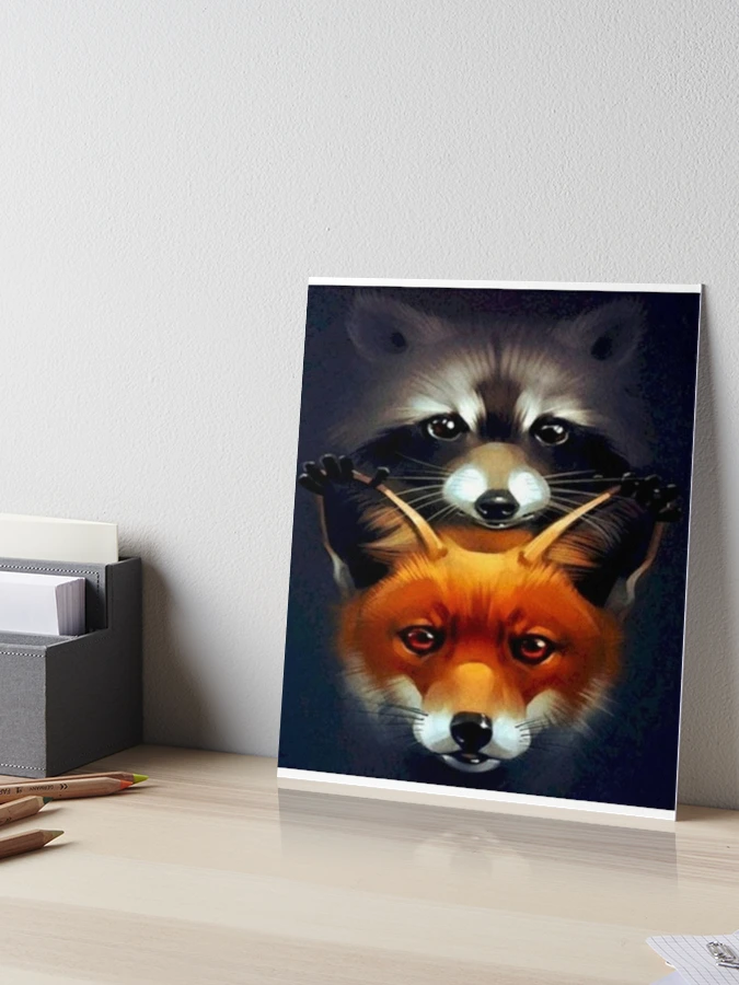 Cute Fox And Raccoon Diamond Painting 