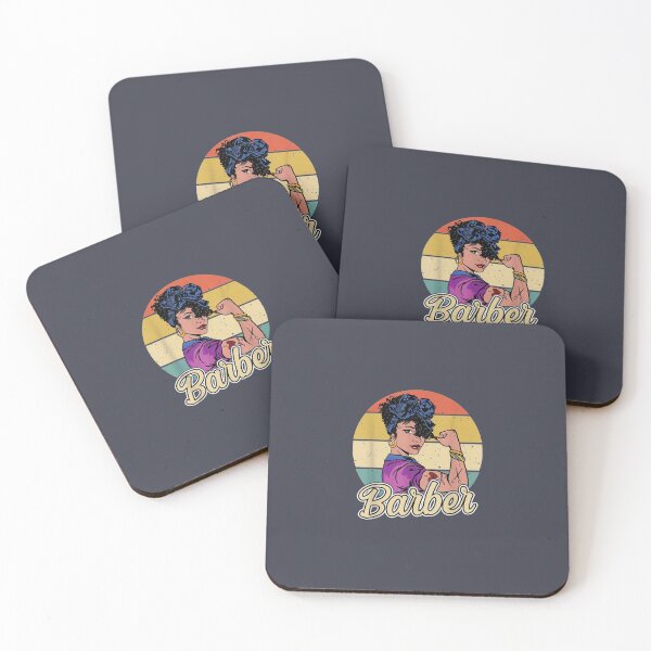 Item preview, Barber Female Vintage Women T-Shirt designed and sold by TateTitle7.