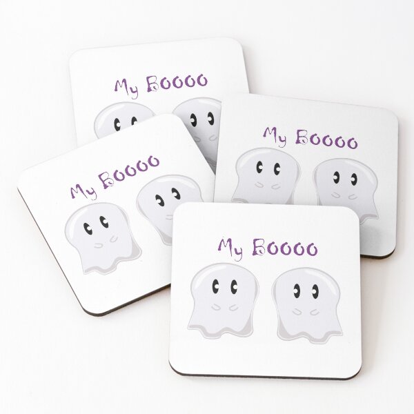 Item preview, Cute ghost pair my boo designed and sold by CrankyCactus.
