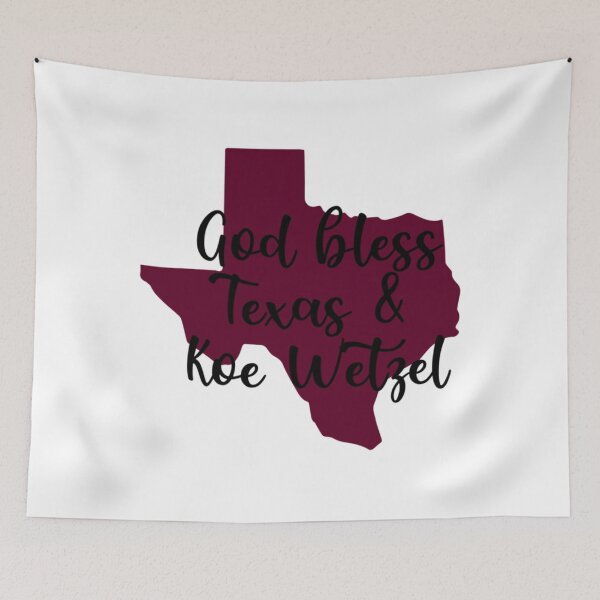 Item preview, God Bless Texas _amp_ Koe Wetzel   designed and sold by AmyDeponte.