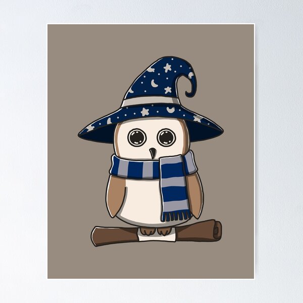 Item preview, Brown Owl In Witch Costume designed and sold by Luan Huynh.