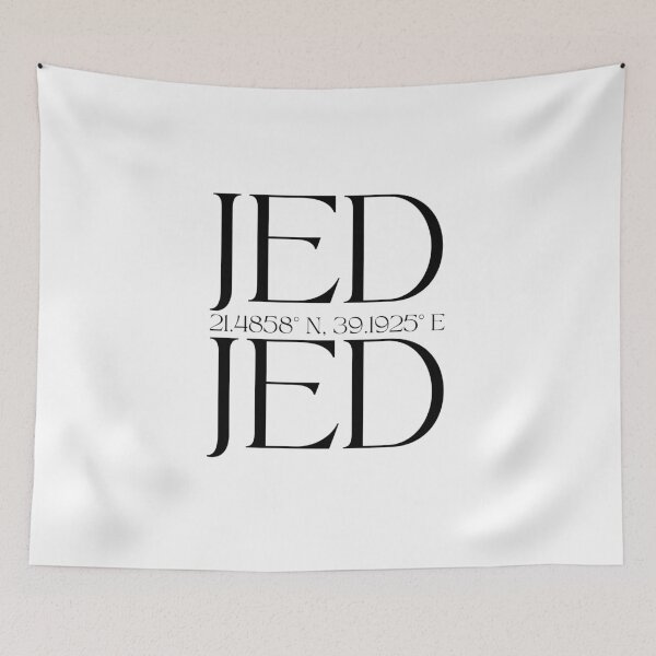 Item preview, Jeddah Coordinate | JED airport designed and sold by lunajoon.