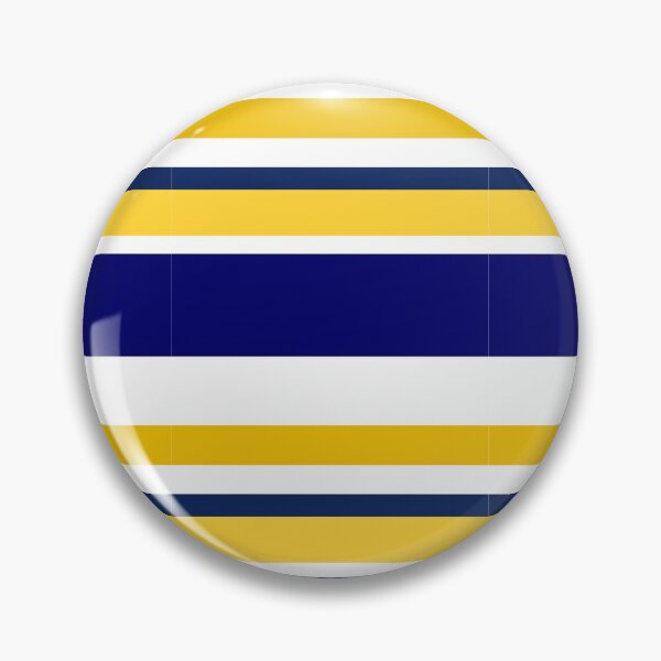 Item preview, Navy White And Yellow Gold Stripes, endless patern, wagara,Blue Jackets, blue wall designed and sold by bubbley2021.